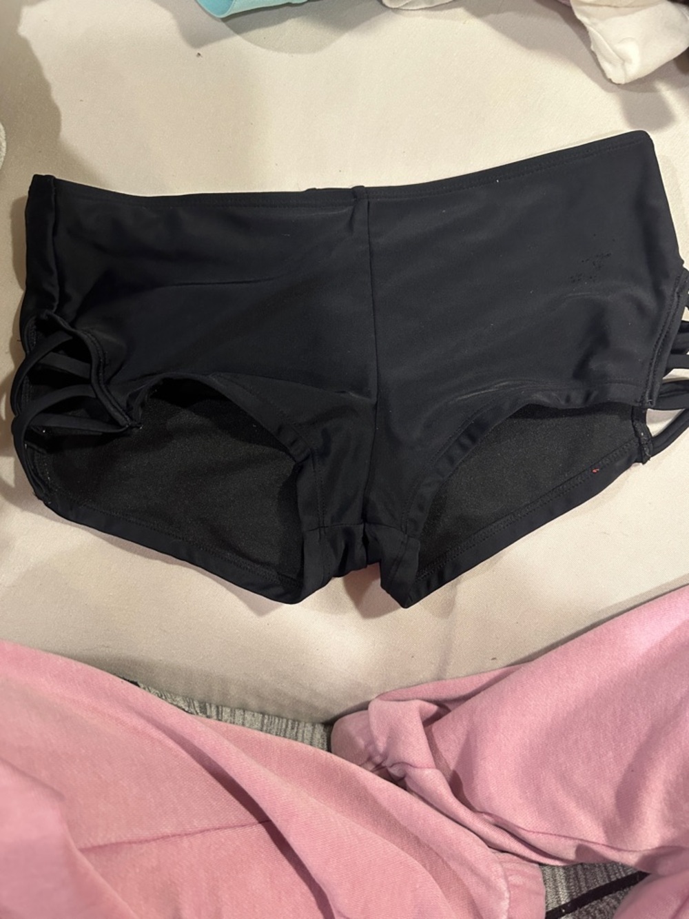 SO Women's Black Swim Bikini Shorts